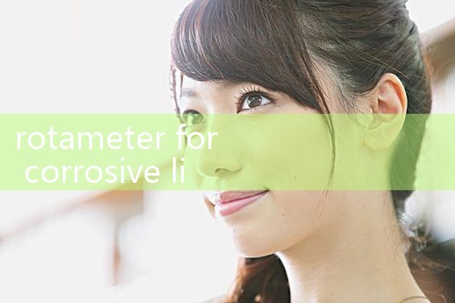 rotameter for corrosive liquid|turbine flow meter