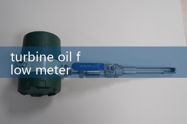 turbine oil flow meter