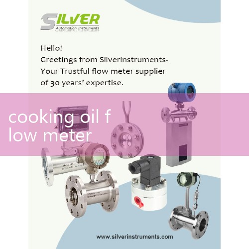 cooking oil flow meter