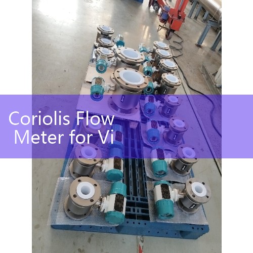 Coriolis Flow Meter for Viscous Fluid Applications